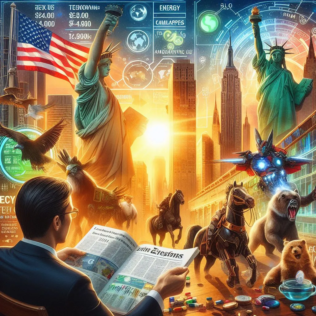 Market Whirlwind: Tech Titans and Energy Sectors Lead Unprecedented Rally Amidst Global Tensions